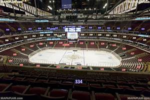 Chicago United Center Seating Chart Blackhawks View From Section 334