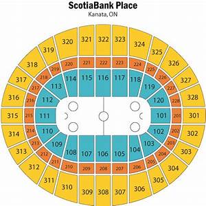 Canadian Tire Centre Seating Chart Views Reviews Ottawa Senators