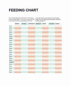 50 Printable Baby Feeding Charts Newborn Feeding Schedule