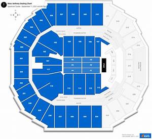 Spectrum Center Seating Charts For Concerts Rateyourseats Com