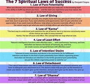 7 Spiritual Laws Of Success