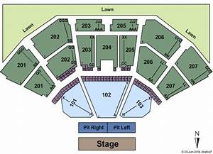 Lakewood Amphitheater Detailed Seating Chart Two Birds Home