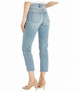 Blank Nyc Blank Nyc The Crop Denim Jeans With Destructed Hem