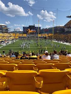 heinz field seating chart row numbers bios pics