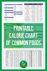 10 Best Printable Calorie Chart Of Common Foods Artofit