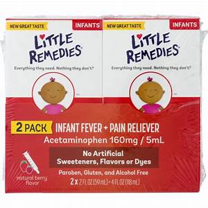 little remedies infant fever reliever 2 fl oz instacart