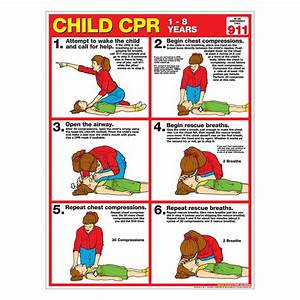 Cpr Chart Child Paper 6135
