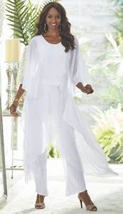 Plus Size 1x White Lorna Pant Set Suit From Ashro New Ebay