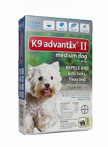 K9 Advantix Ii Teal For Dogs 11 20 Lbs 12 Pack