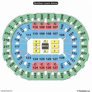 Quicken Loans Arena Seating Chart Seating Charts Tickets