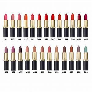 L 39 Oréal Color Riche Matte Addiction Lipstick 636 Mahogany Studs Buy