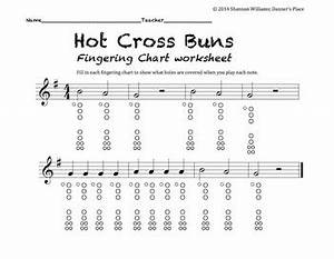 Recorder Notes Chart Cross Buns Cross Buns On Recorder Play It