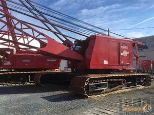 Sold 1979 Manitowoc 4000w Vicon Lattice Boom Crawler Crane Crane In