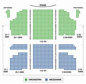 Al Hirschfeld Theatre Broadway Seating Charts