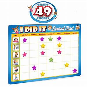 Rewards Chore Chart For Kids 49 Responsibility And Behavior Chores