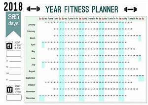 Buy 2018 Maxi Size Year Planner 365 Day Fitness Record Wall Chart