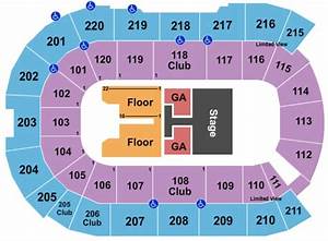 Everett Arena Seating Chart Arena Seating Chart