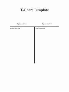 2024 T Chart Template Fillable Printable Pdf Forms Handypdf