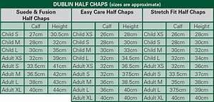 Chaps Shoe Size Chart