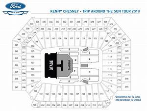 Kenny Chesney The Trip Around The Sun Tour Ford Field