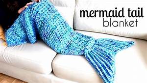 How To Crochet A Mermaid Blanket Mermaid Blanket Easy Pattern