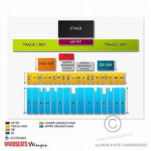 Illinois State Fair Grandstand Seating Chart