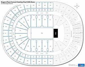 Rogers Place Seating Charts For Concerts Rateyourseats Com