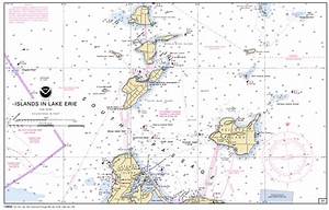 Islands In Lake Erie 31 Nautical Chart νοαα Charts Maps