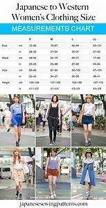 convert japanese clothing size to western size chart measurements more