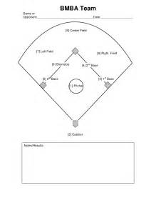 Softball Field Diagram Labeled Clip Art Library