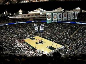 Breslin Center Section 204 Row 14 Seat 1 Michigan State Spartans Vs