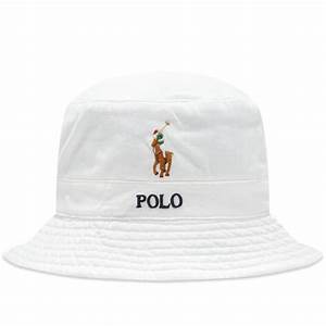 Polo Ralph Loft Bucket Hat Pure White End
