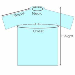 Football Shirt Size Charts