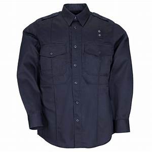 511 Tactical Men S Pdu Twill Class B Shirt Long Sleeve Midnight Navy