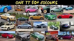 Audi Tt Mk1 Factory Colours 50 Youtube