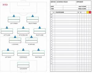 Soccer Formations And Systems As Lineup Sheet Templates Brant Wojack