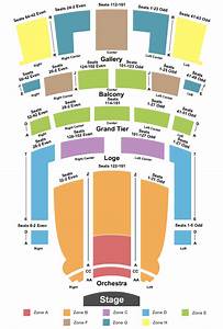 Orpheum Theatre Seating Chart Seating Maps Omaha
