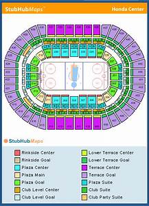 Honda Center Seating Chart Pictures Directions And History Anaheim