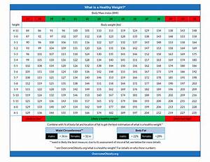 Appendix A What Is A Healthy Weight Chart Overcome Obesity