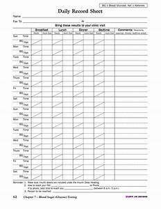 Blood Sugar Monitoring Chart Template Ms Excel Templates