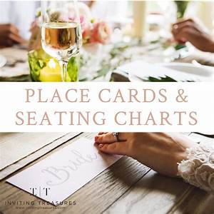 Place Cards Seating Charts Place Cards Seating Charts Cards