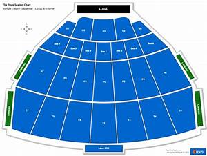 Starlight Theatre Seating Chart Rateyourseats Com