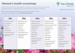 2012 0074 Annual Screenings Handout Indd Health Chart Health