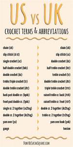 Us Vs Uk Crochet Terms Explained Don 39 T Be Such A Square Crochet