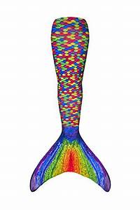 Buy Fin Fun Mermaid Only Reinforced Tips No Monofin Rainbow