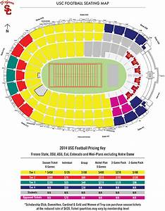 Usc Football Stadium Seating Map Brokeasshome Com