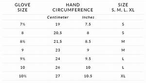 Cutters Gloves Sizing Chart Images Gloves And Descriptions