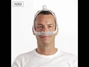 Resmed Airfit N30i Fitting Tips For Your Nasal Cpap Mask Youtube