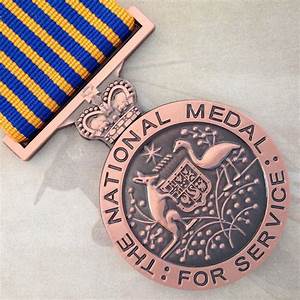 National Medal Australia Service