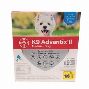 K9 Advantix Ii Medium Dog 11 20 Lbs 4 Pack Teal